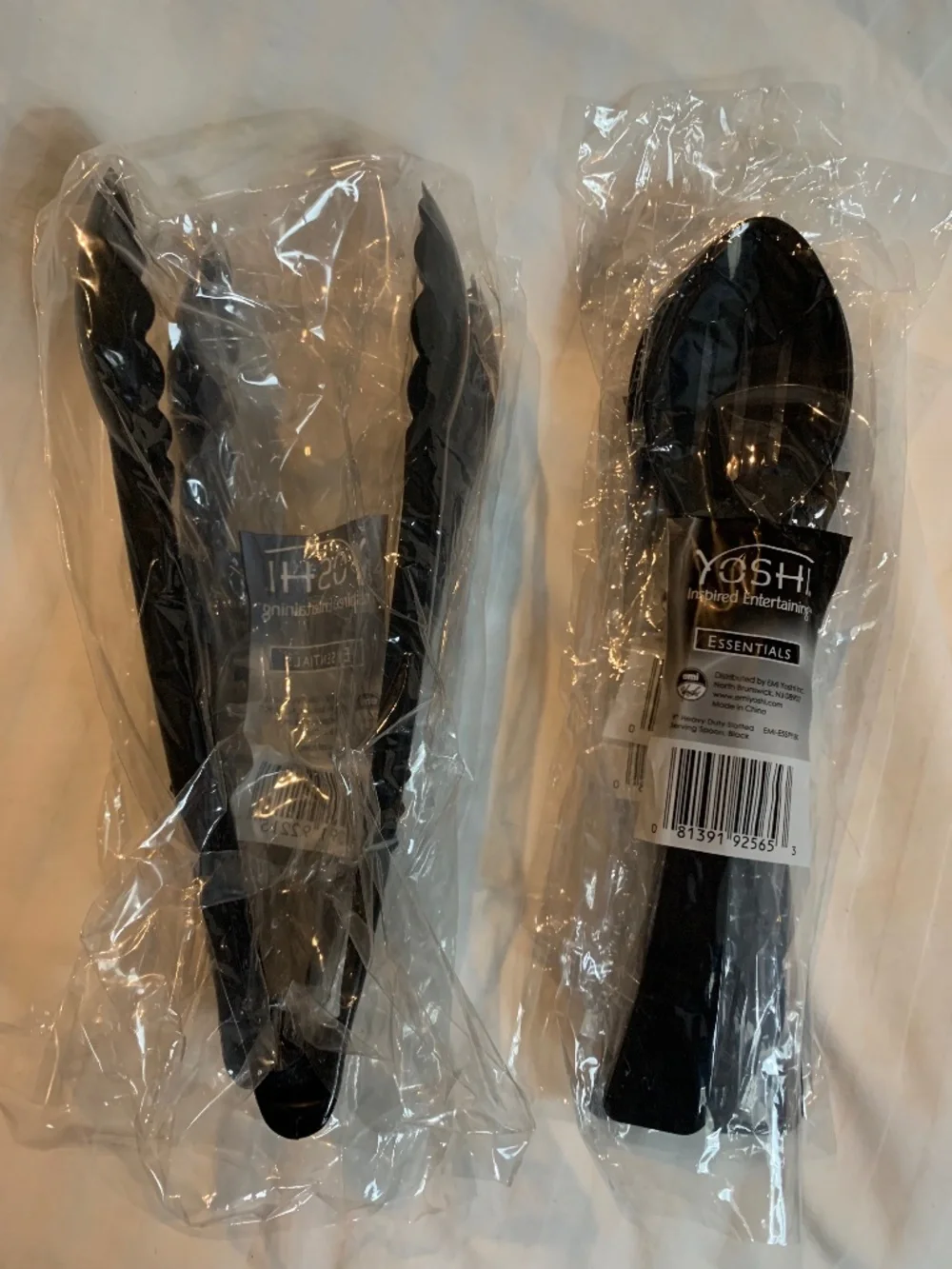 Slotted Serving Spons And Scalloped Tongs